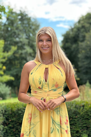Meadow Dress - Pastel Yellow