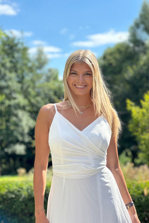 Simplicity Dress - White