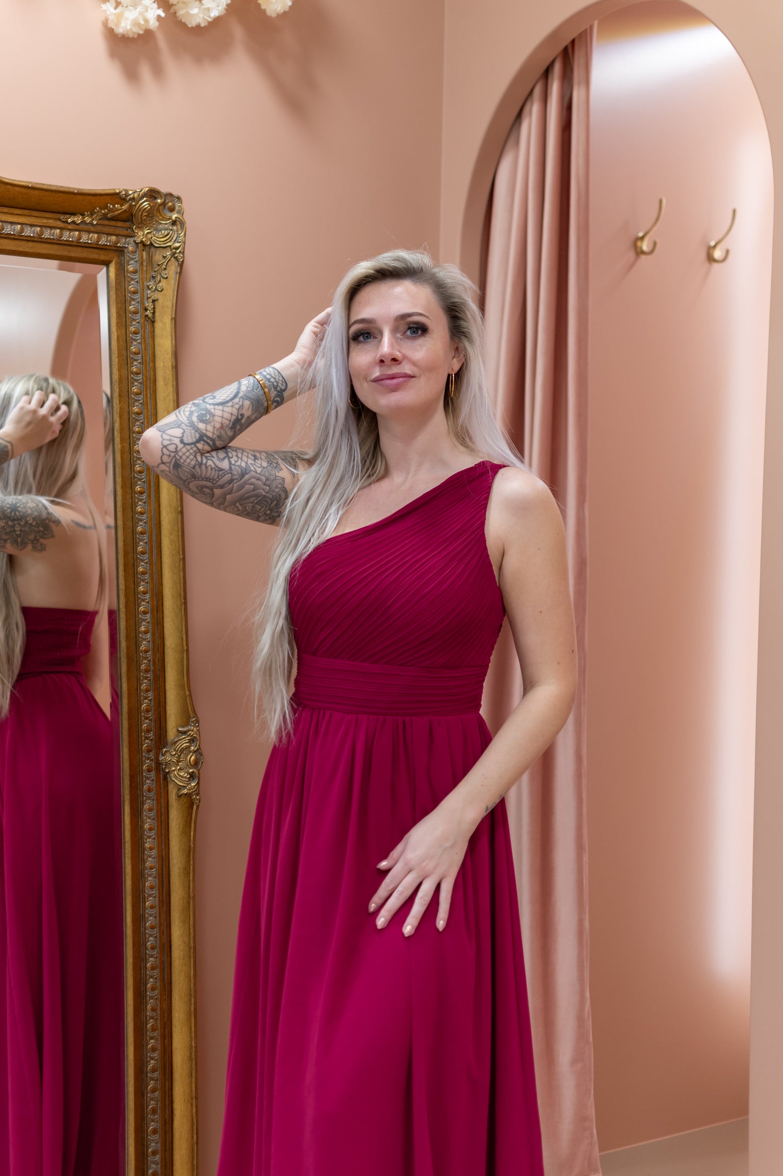 My Girl Dress - Magenta Pink