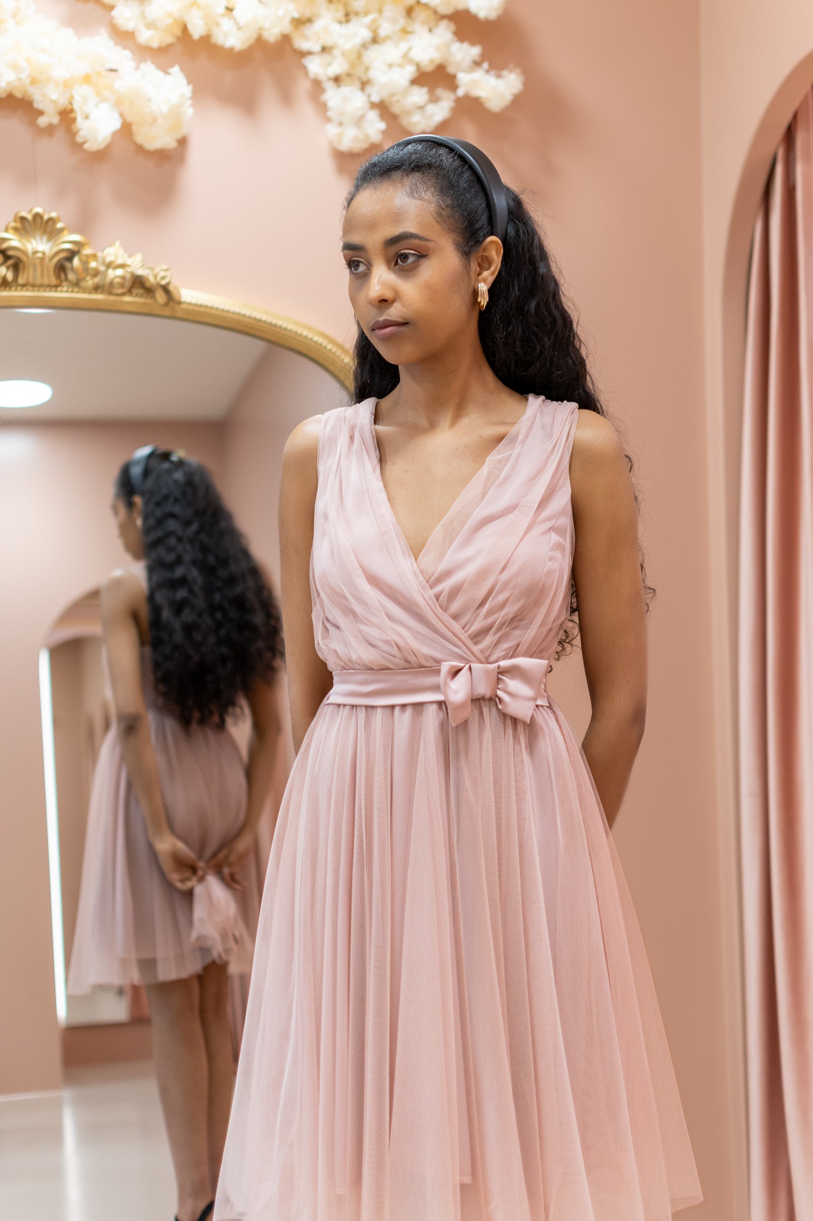 Cutie Pie Dress - Old Pink