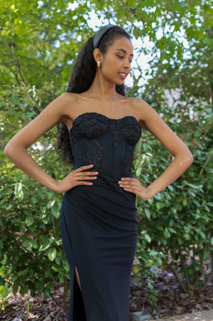 Shooting Star Dress - Black