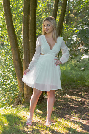 Delight Dress - White