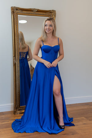 Movie Star Dress - Bright Blue