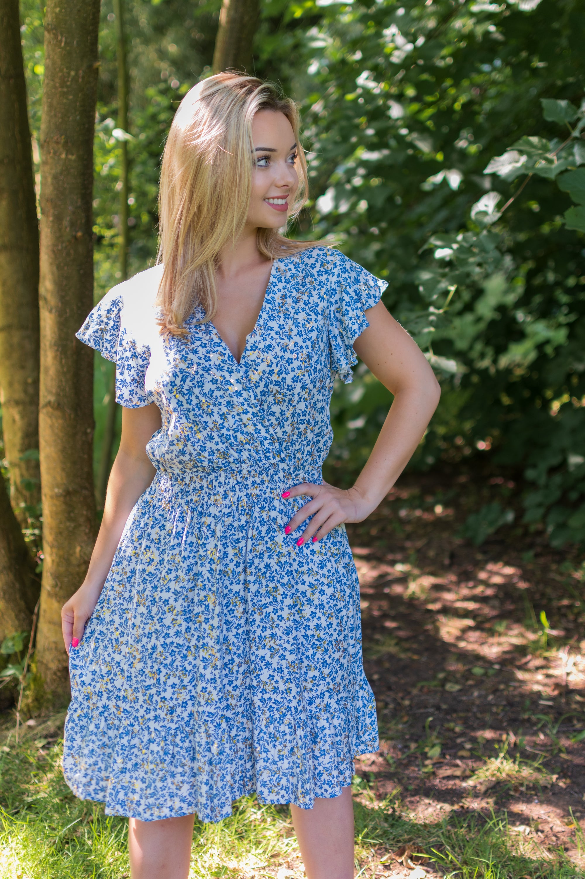 Summer Dress - Blue
