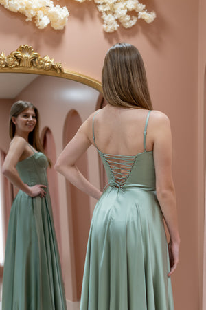 Dreamy Dress - Sage Mint Green