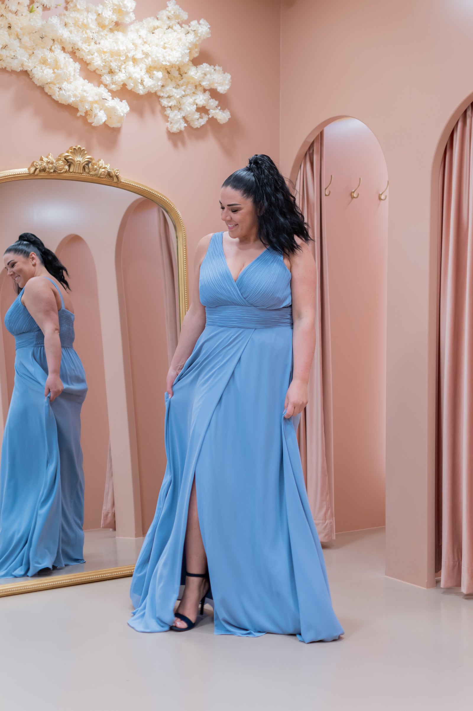 In Style Dress - Pastel Blue