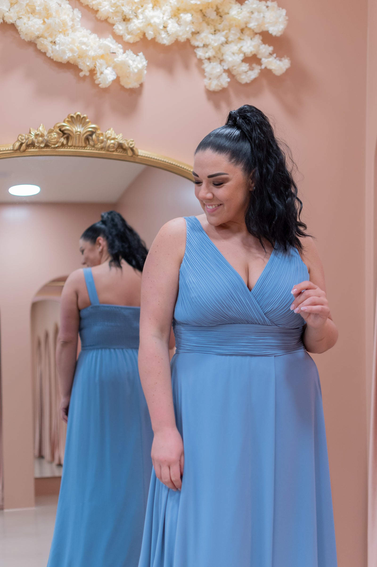 In Style Dress - Pastel Blue