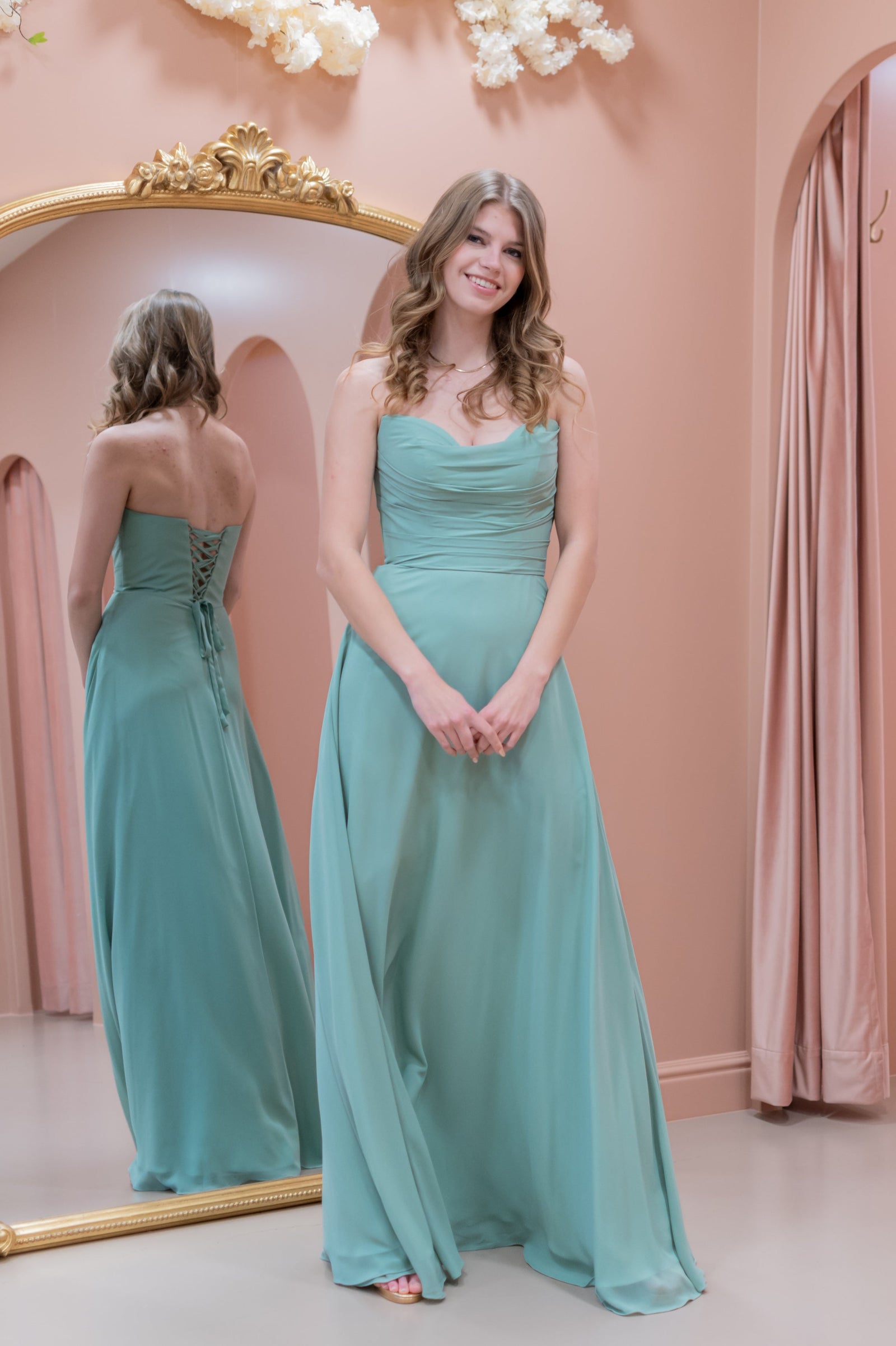 Toulouse Dress - Sage Mint