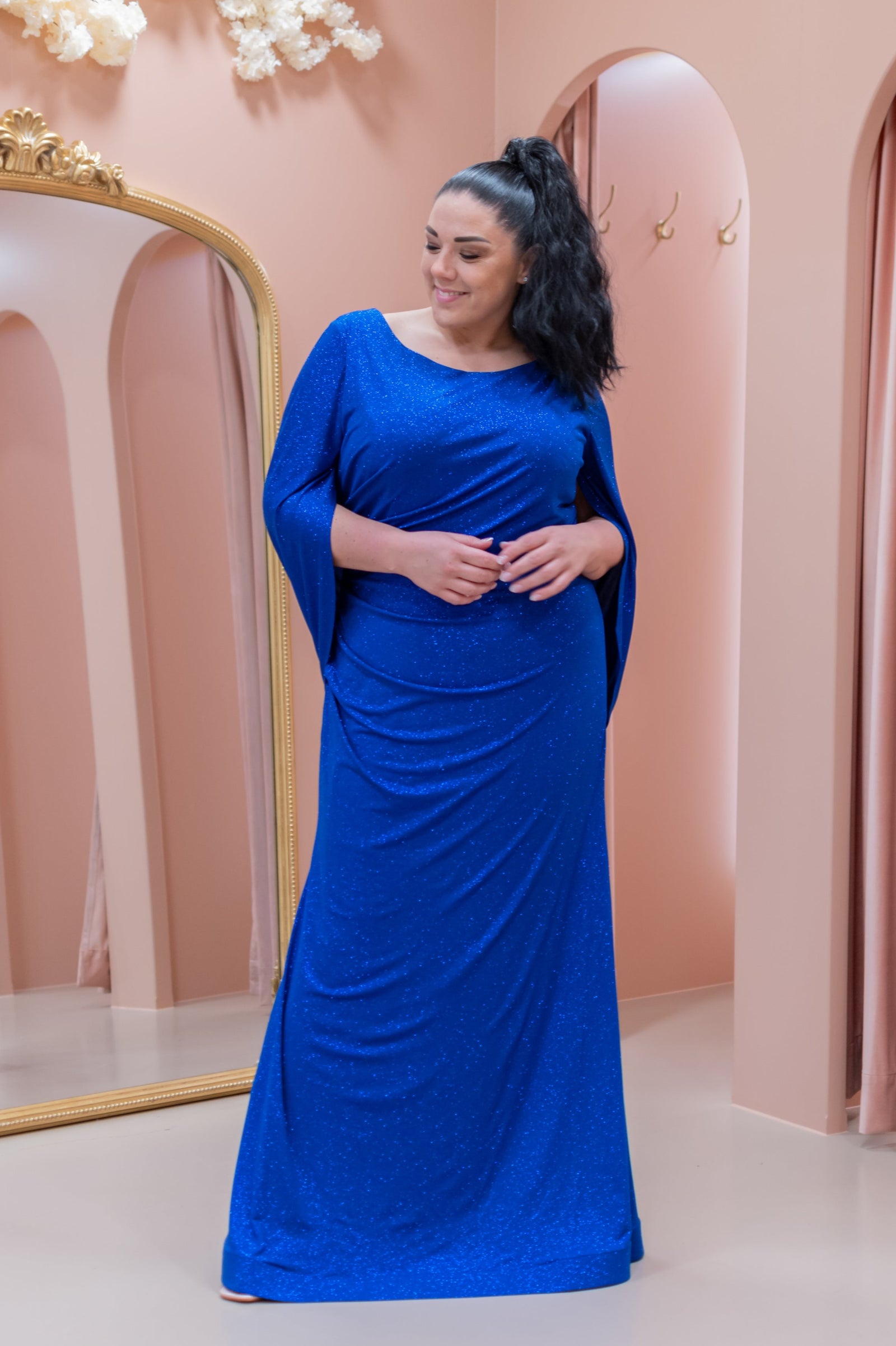 Divinity Dress - Bright Blue