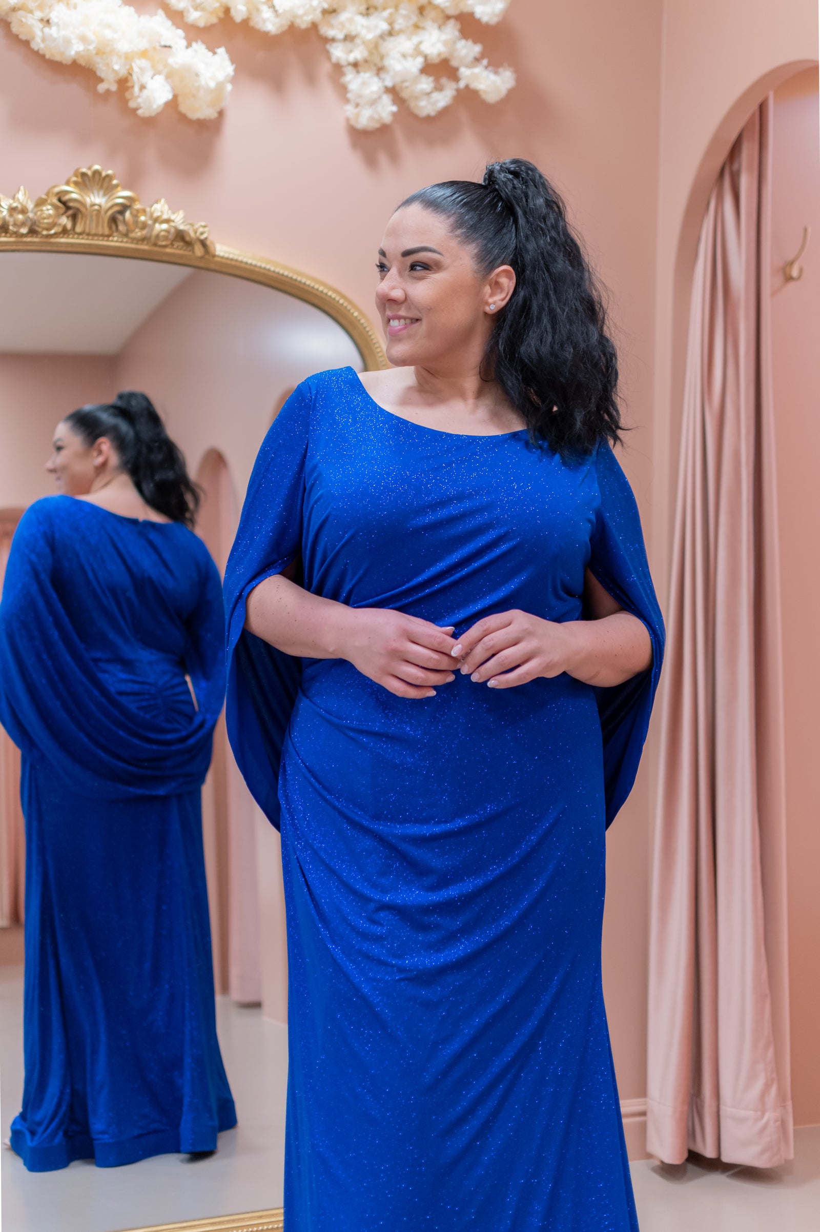 Divinity Dress - Bright Blue