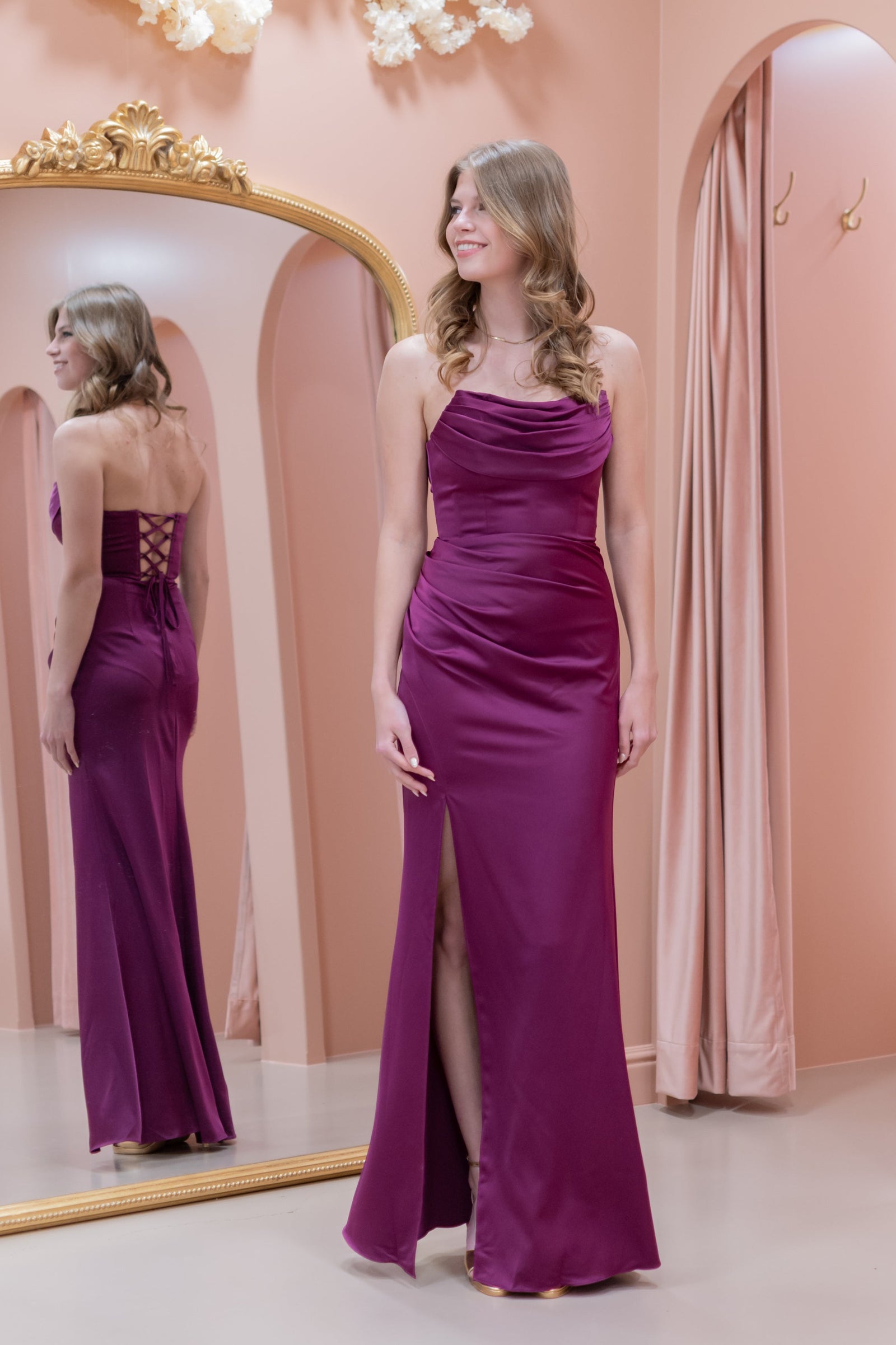 Diva Dress - Violet Purple
