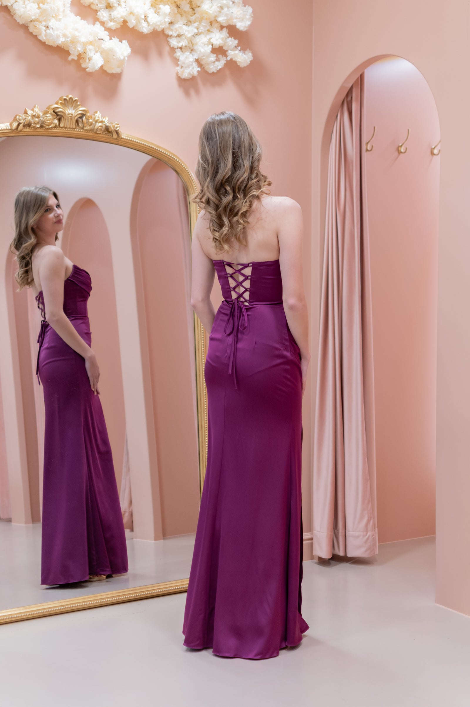 Diva Dress - Violet Purple
