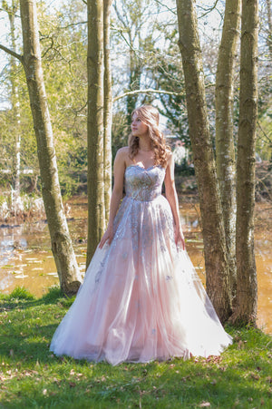 Couture Dress - Blush Pink