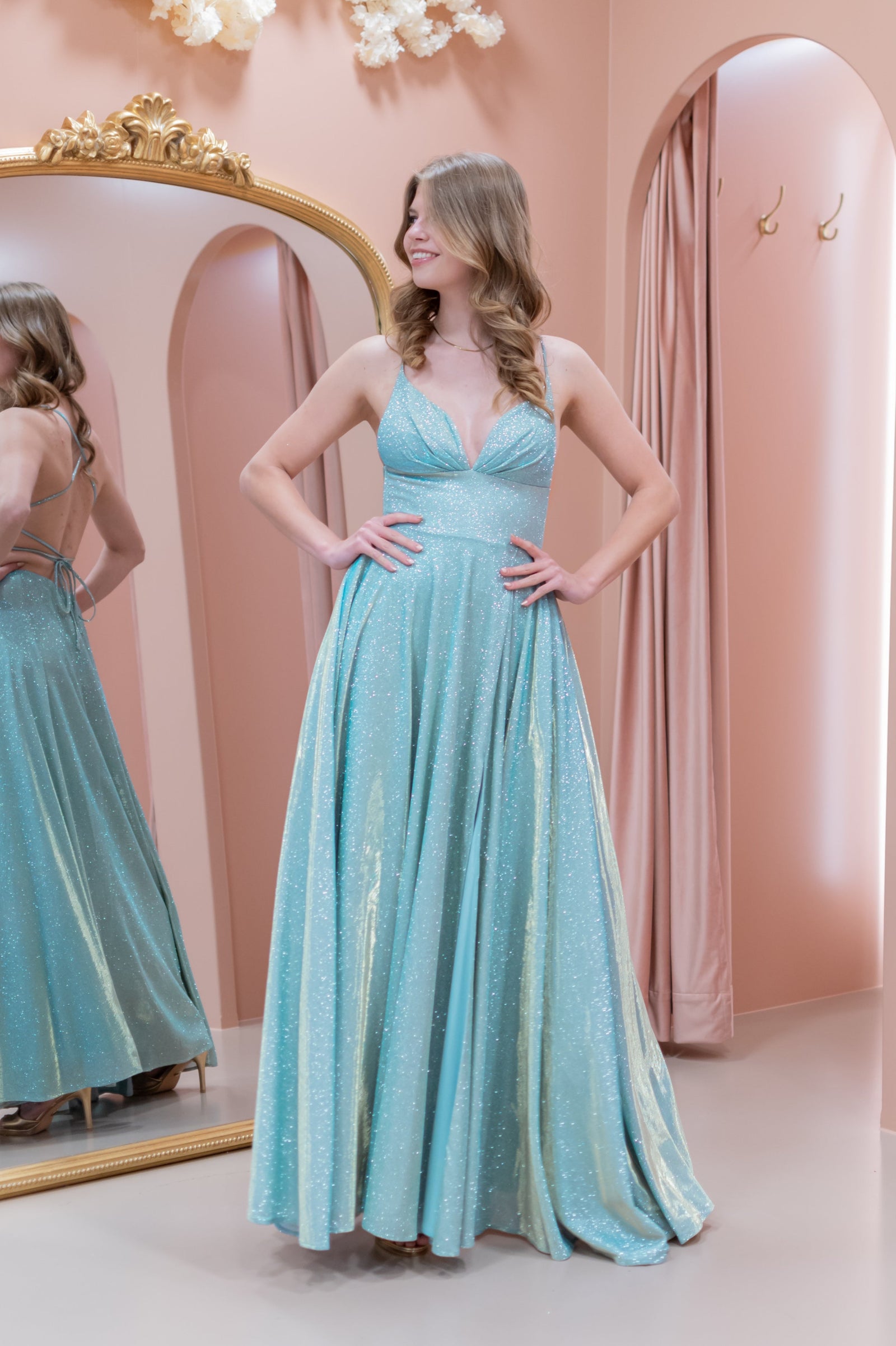 Love Story Dress - Sparkling Sage Mint