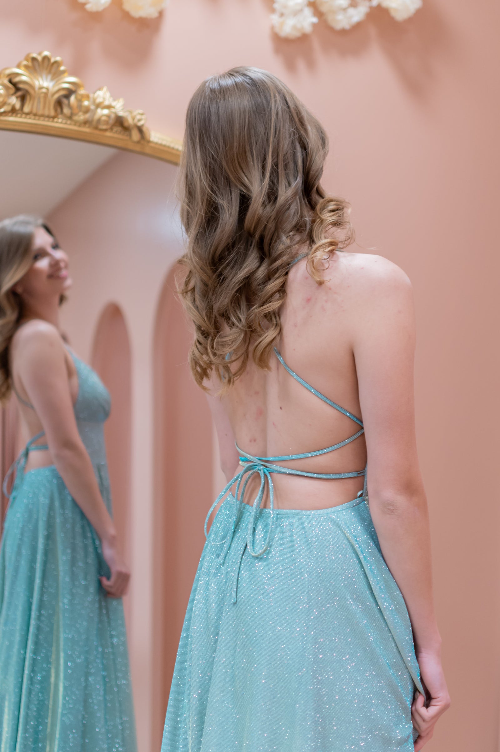 Love Story Dress - Sparkling Sage Mint