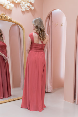 Island Life Dress - Terracotta Pink
