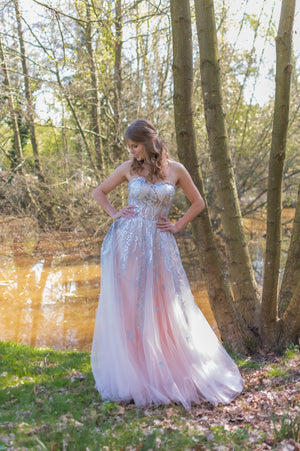 Couture Dress - Blush Pink