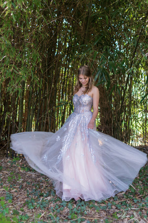 Couture Dress - Blush Pink