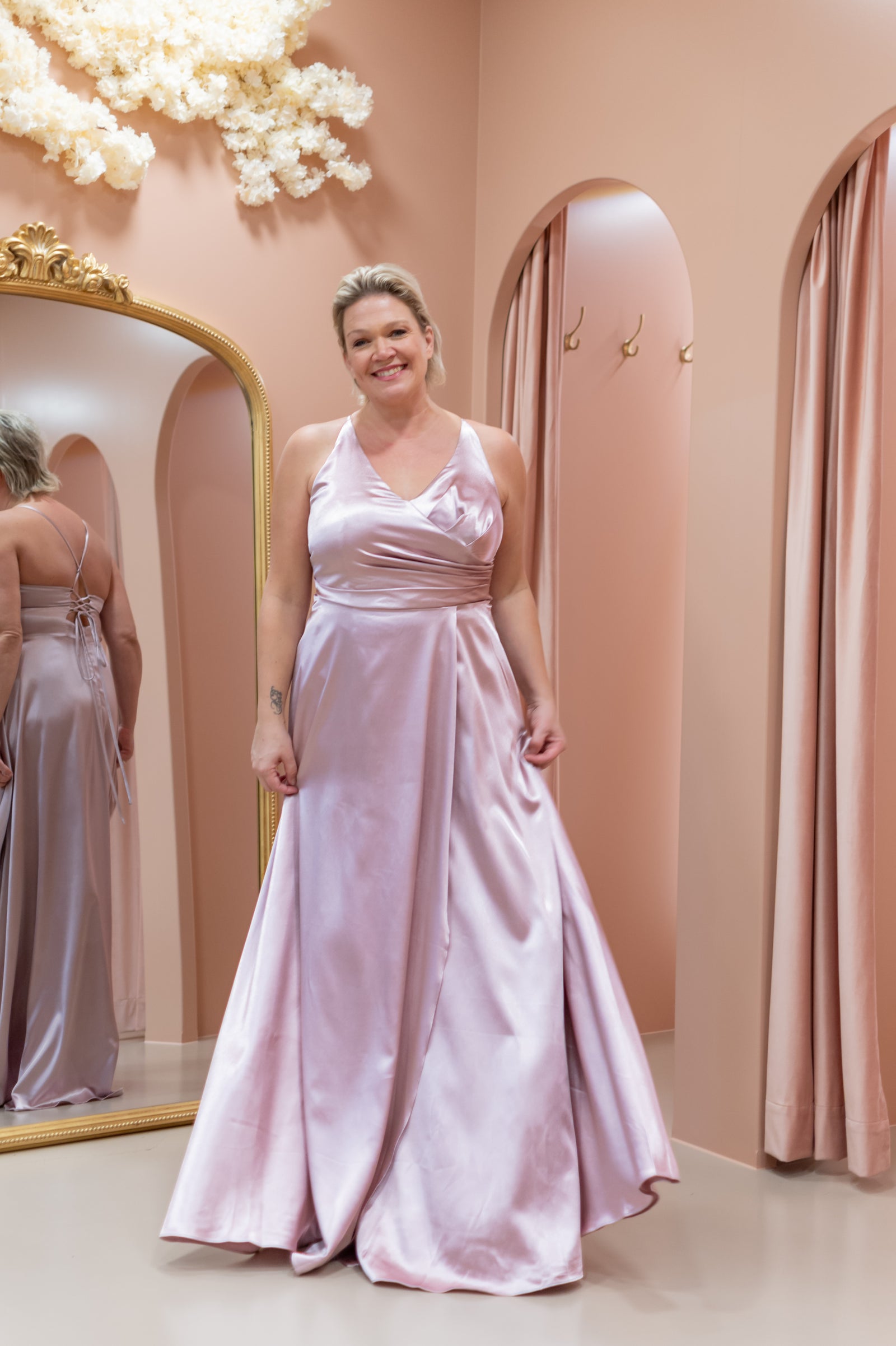 Darling Dress - Old Pink