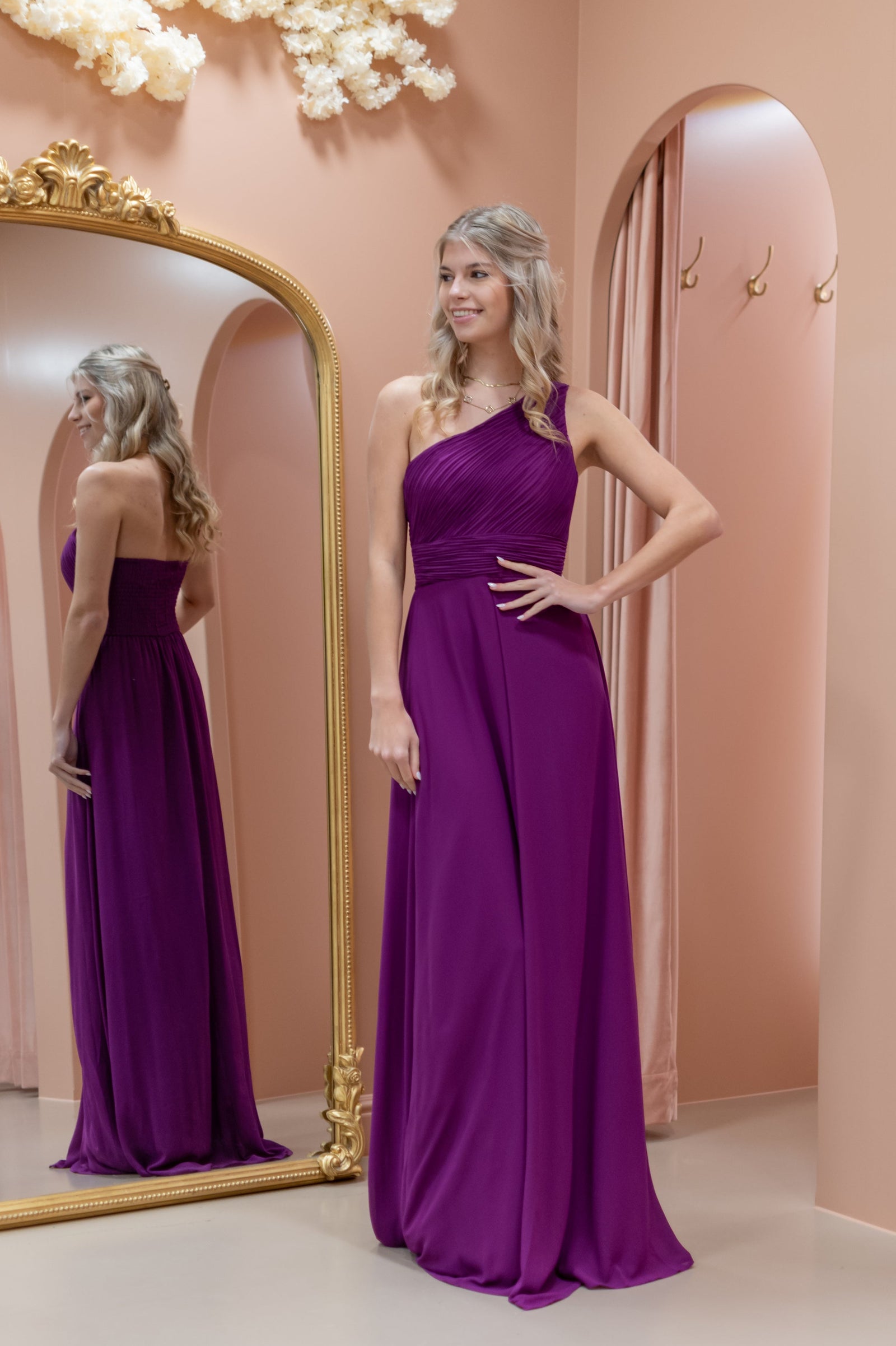 Write Me A Poem Dress - Violet Purple