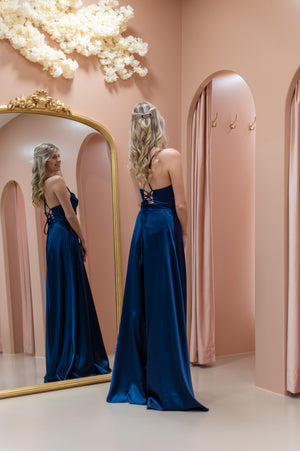 Darling Dress - Navy