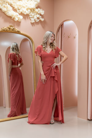 Garden Party Dress - Old Pink