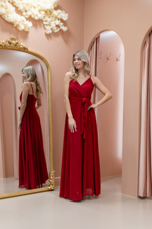 Simplicity Dress - Cherry Red