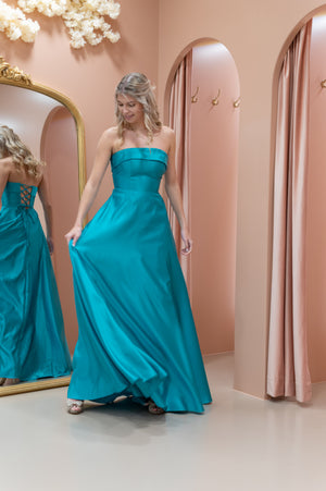 Princess Dress - Turquoise Blue