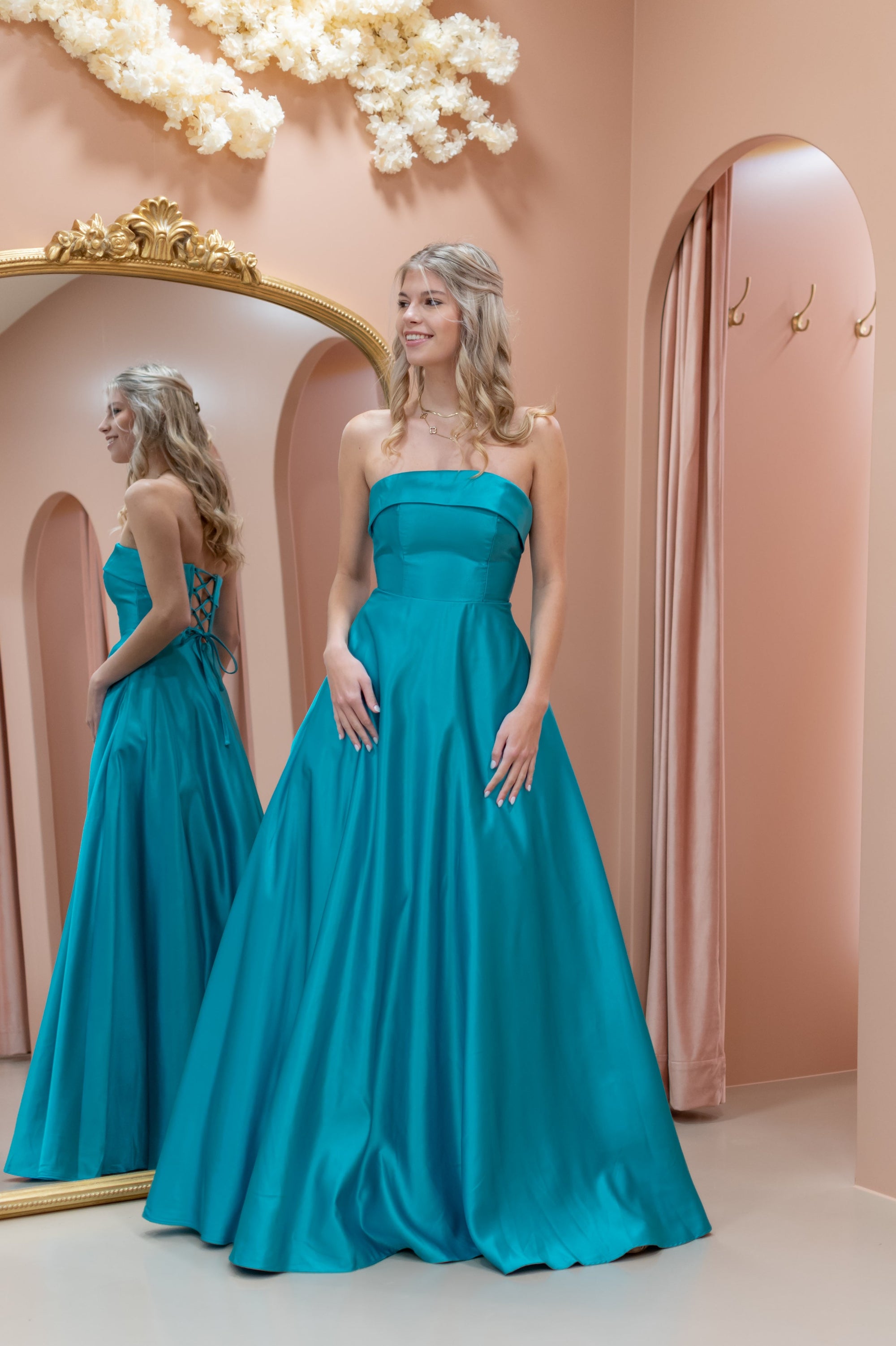 Princess Dress - Turquoise Blue