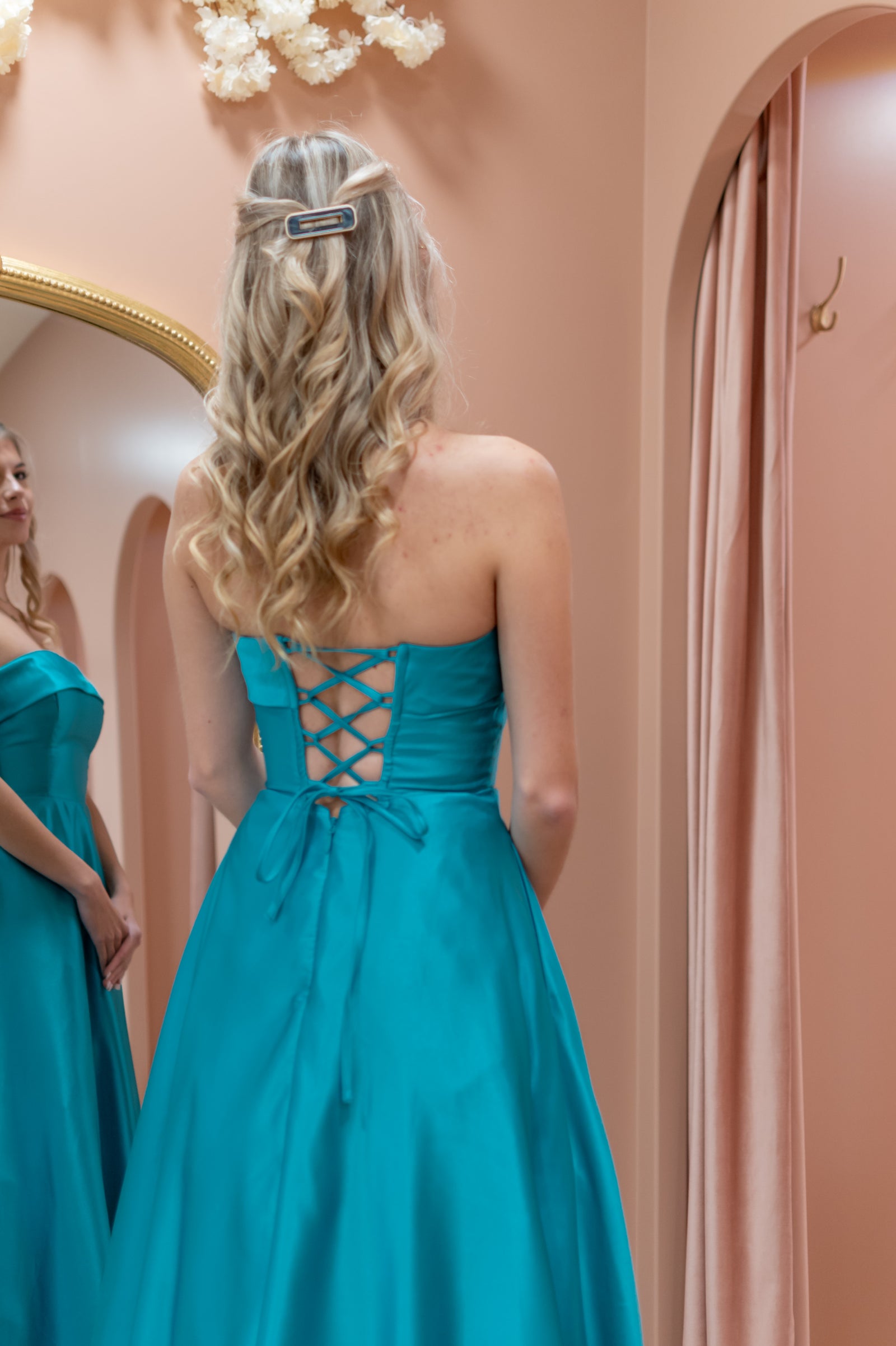 Princess Dress - Turquoise Blue