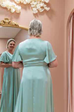 Sweetest Thing Dress - Sage Mint Green