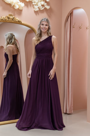 My Girl Dress - Aubergine Purple