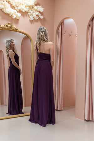 My Girl Dress - Aubergine Purple