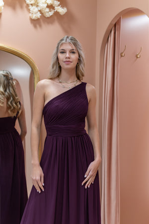 My Girl Dress - Aubergine Purple