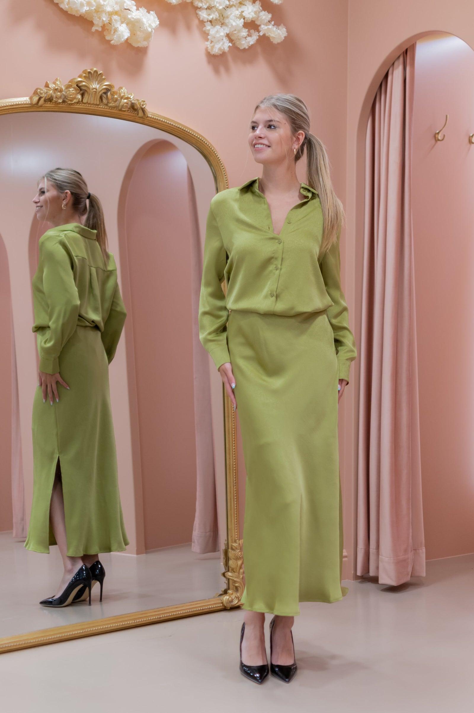 Fancy Skirt - Anijs Green