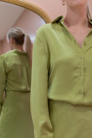 Fancy Blouse - Anijs Green