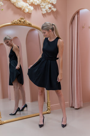 Cute Girl Dress - Black