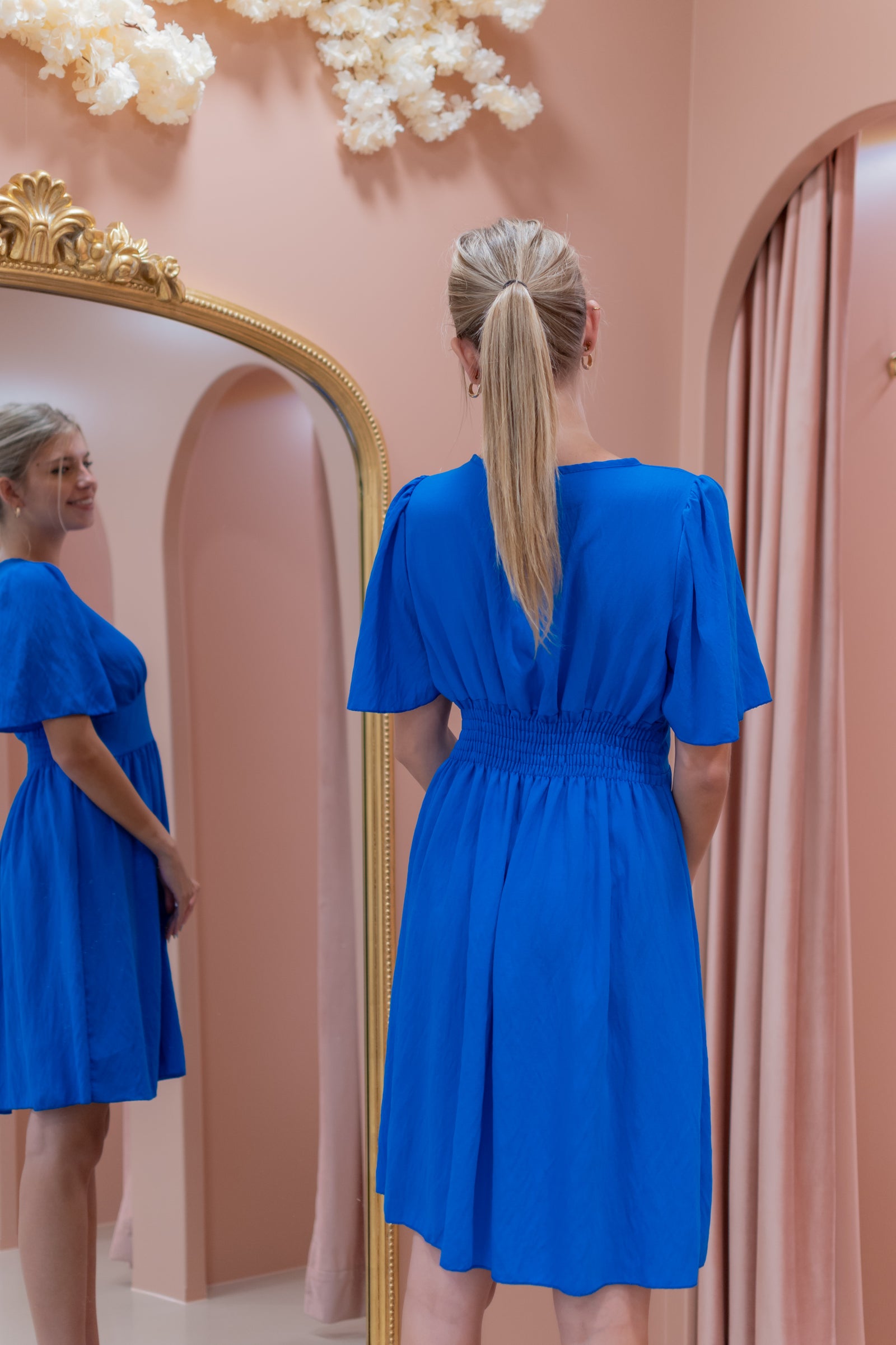 Cute Dress - Bright Blue