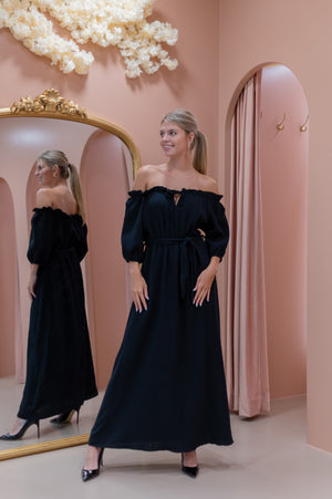 Boho Dress - Black