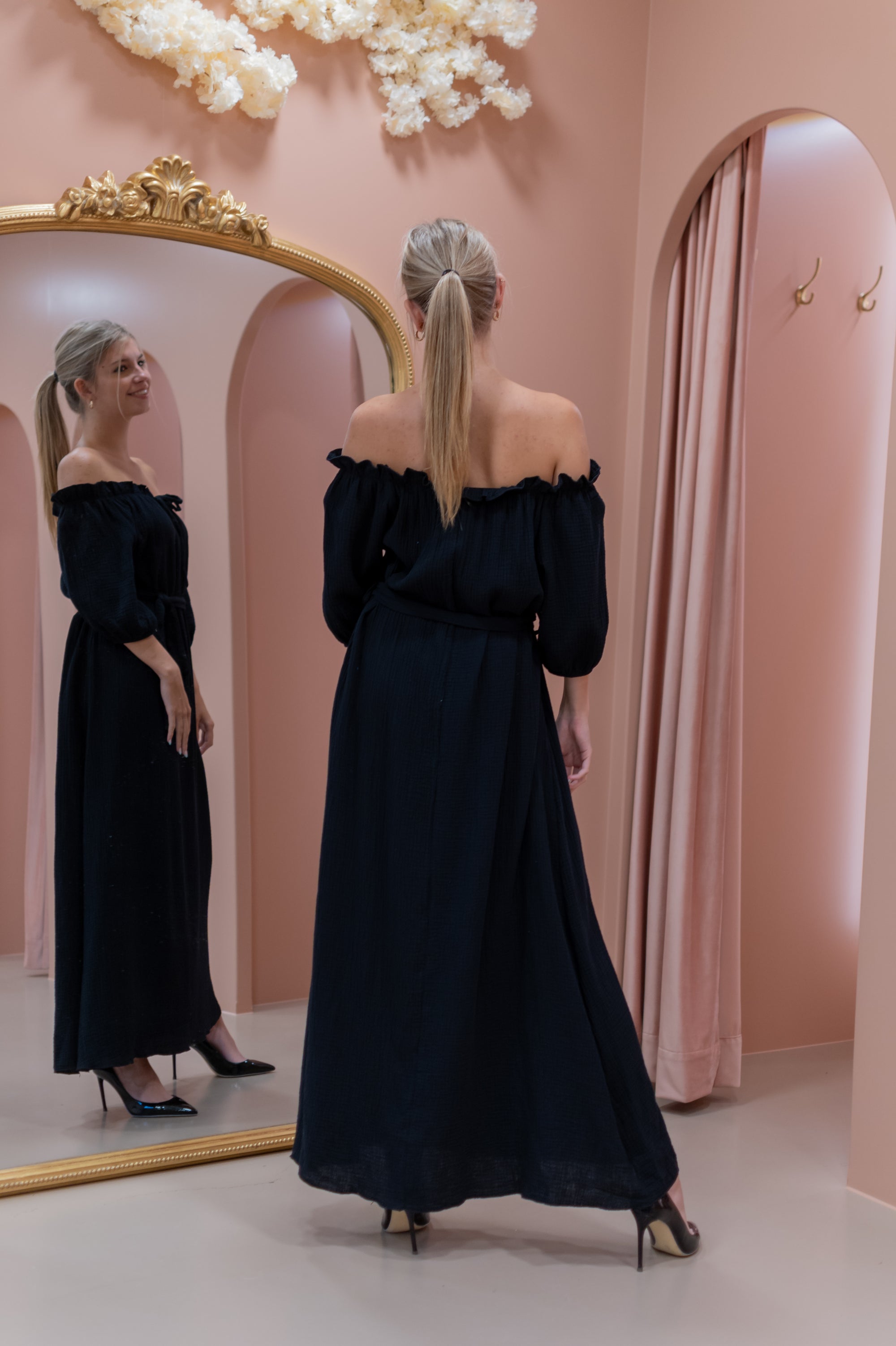 Boho Dress - Black