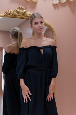 Boho Dress - Black