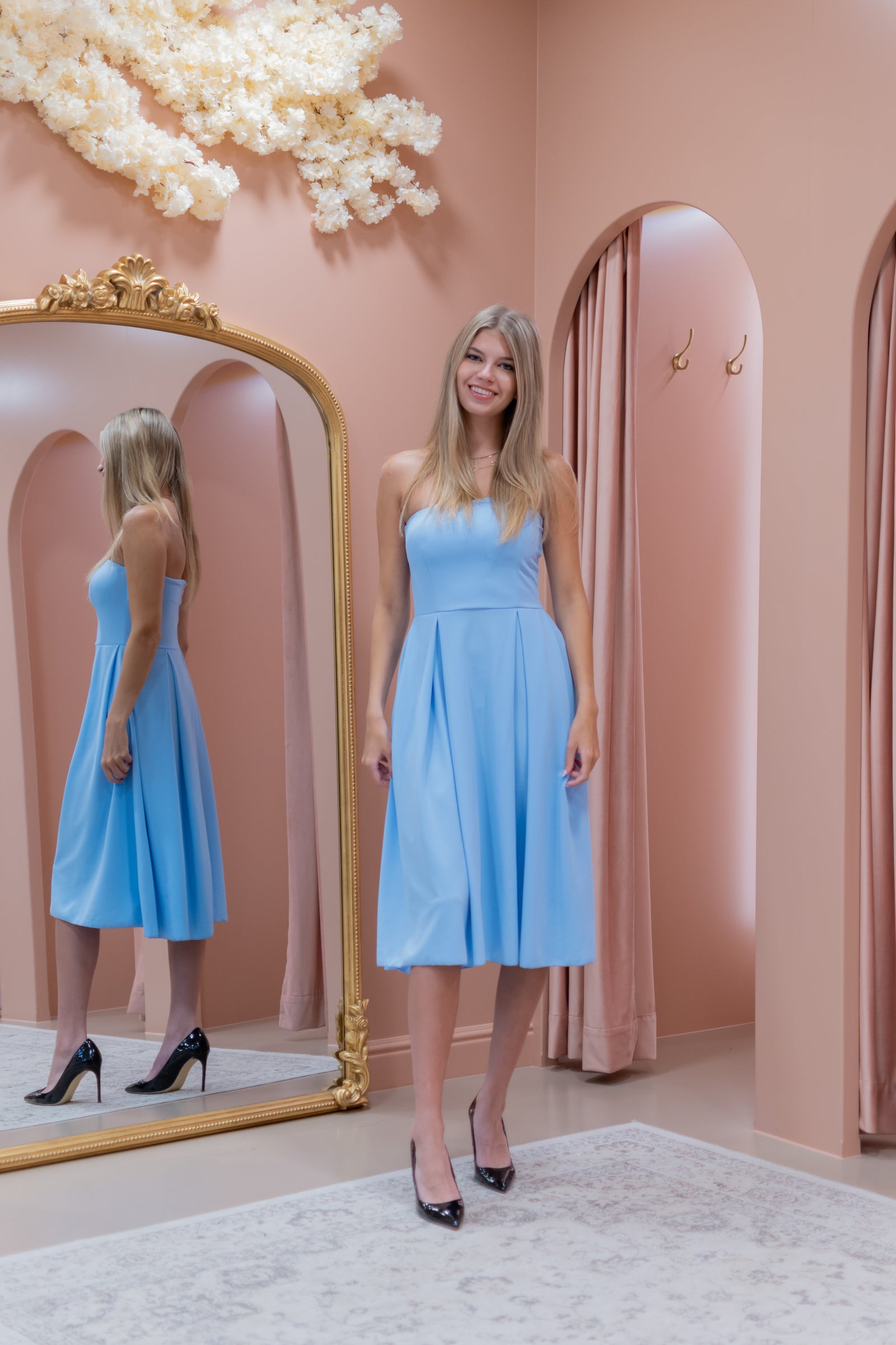 Sopha Dress - Baby Blue