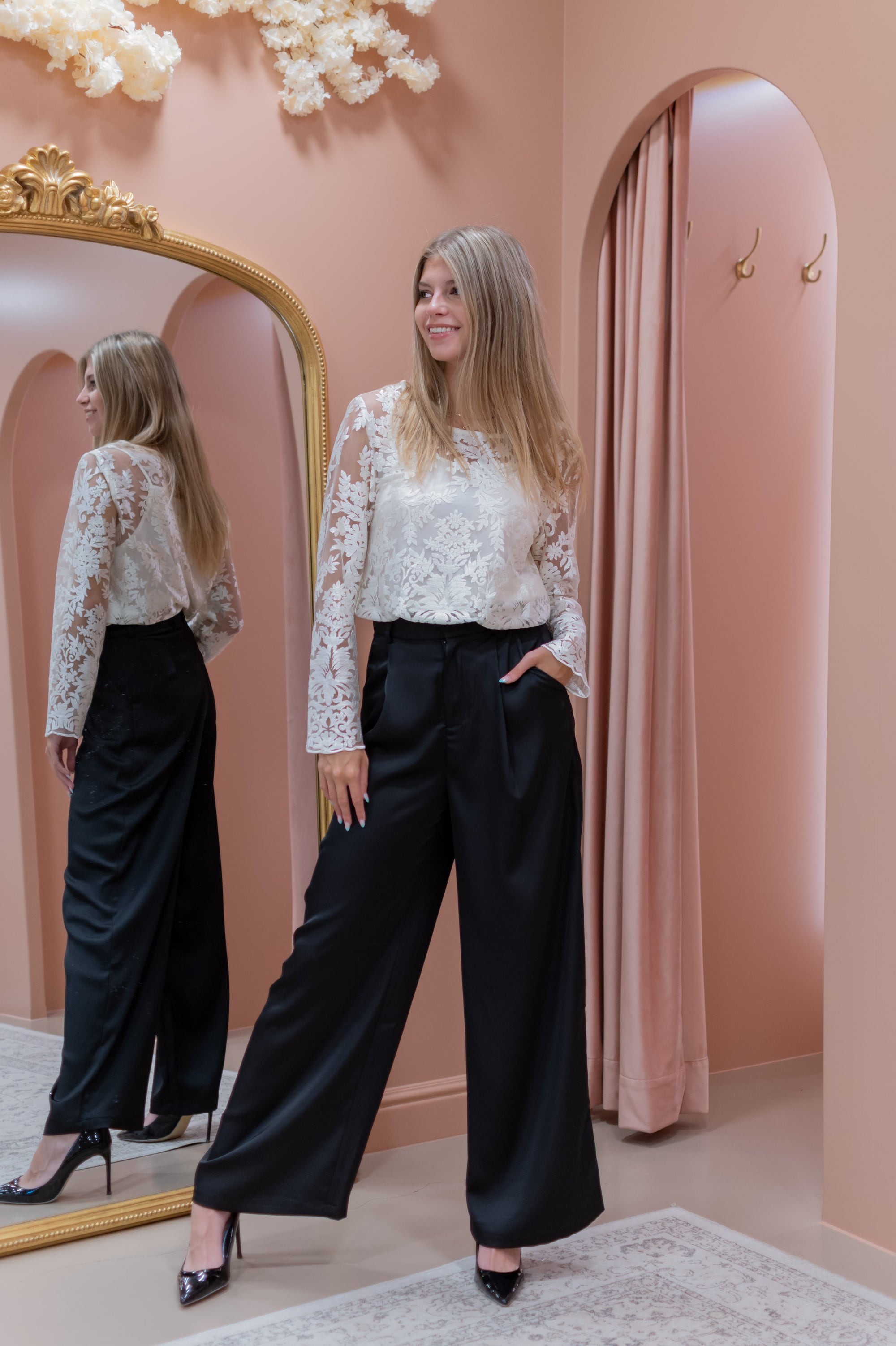 Silky Pants - Black