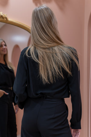 Fashionista Blouse - Black