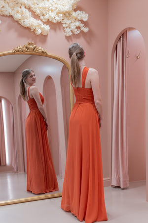 Island Life Dress - Rust