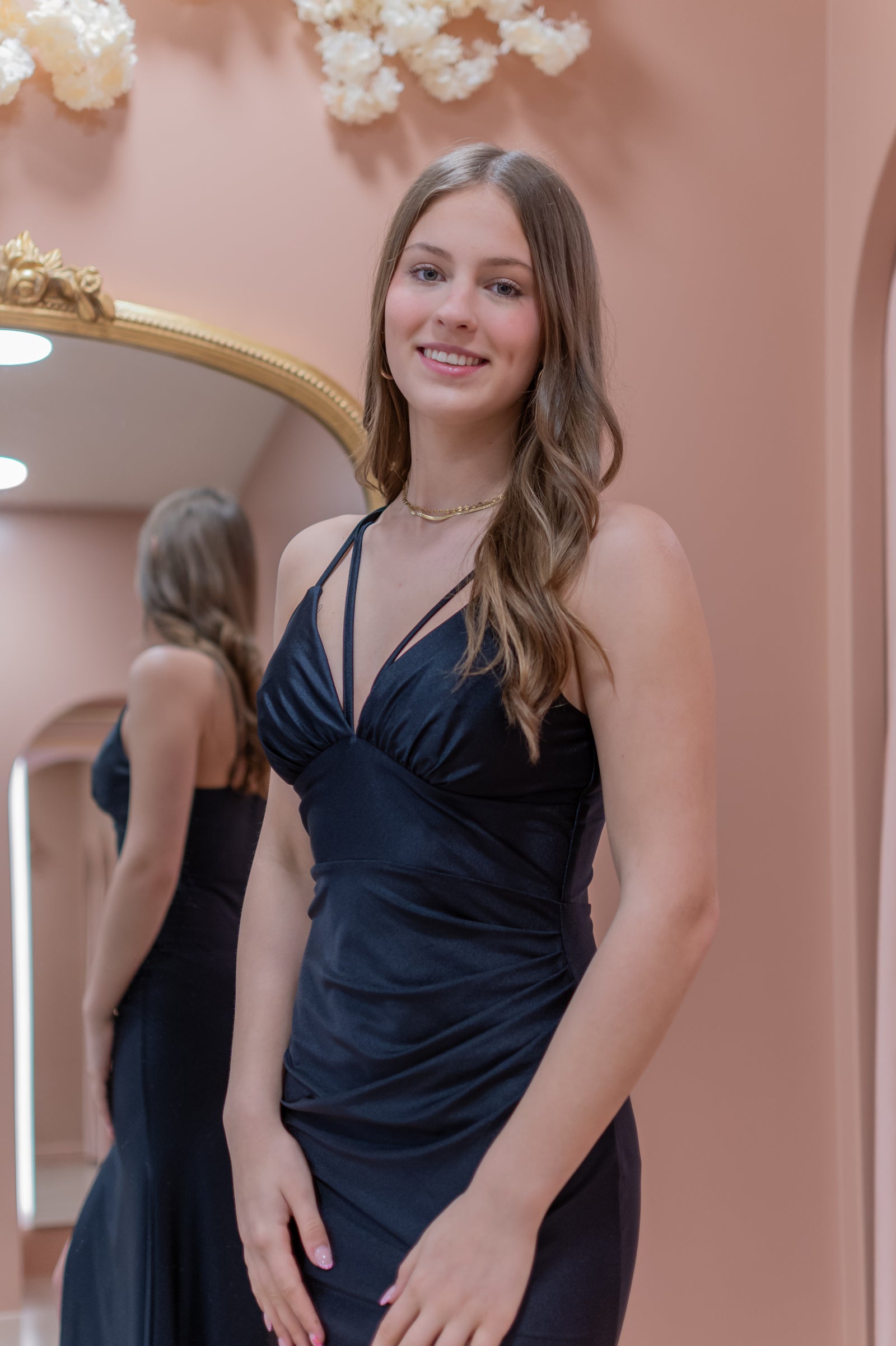 Stylish Dress - Pitch Black