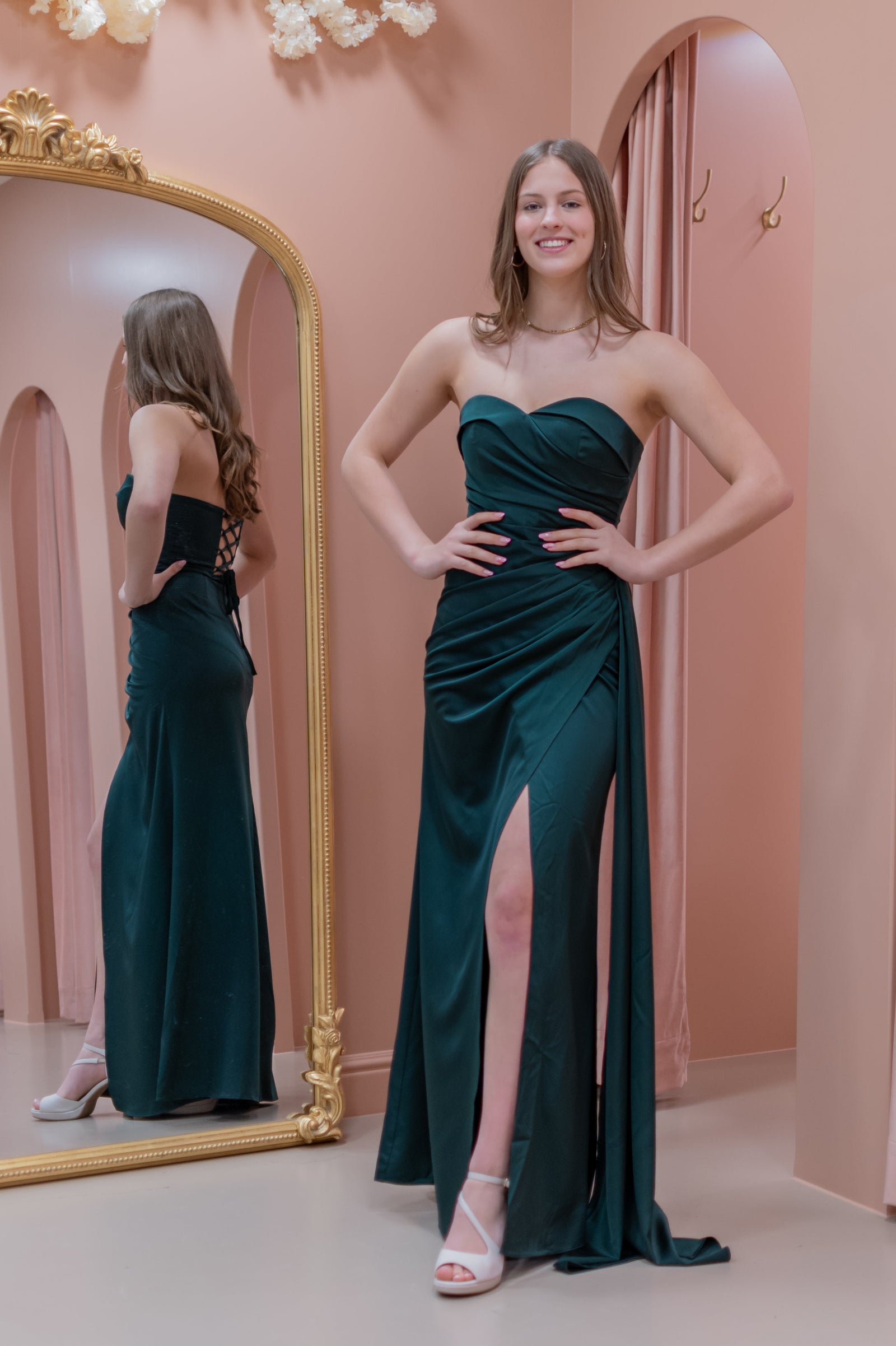 Dashing Dress - Deep Green