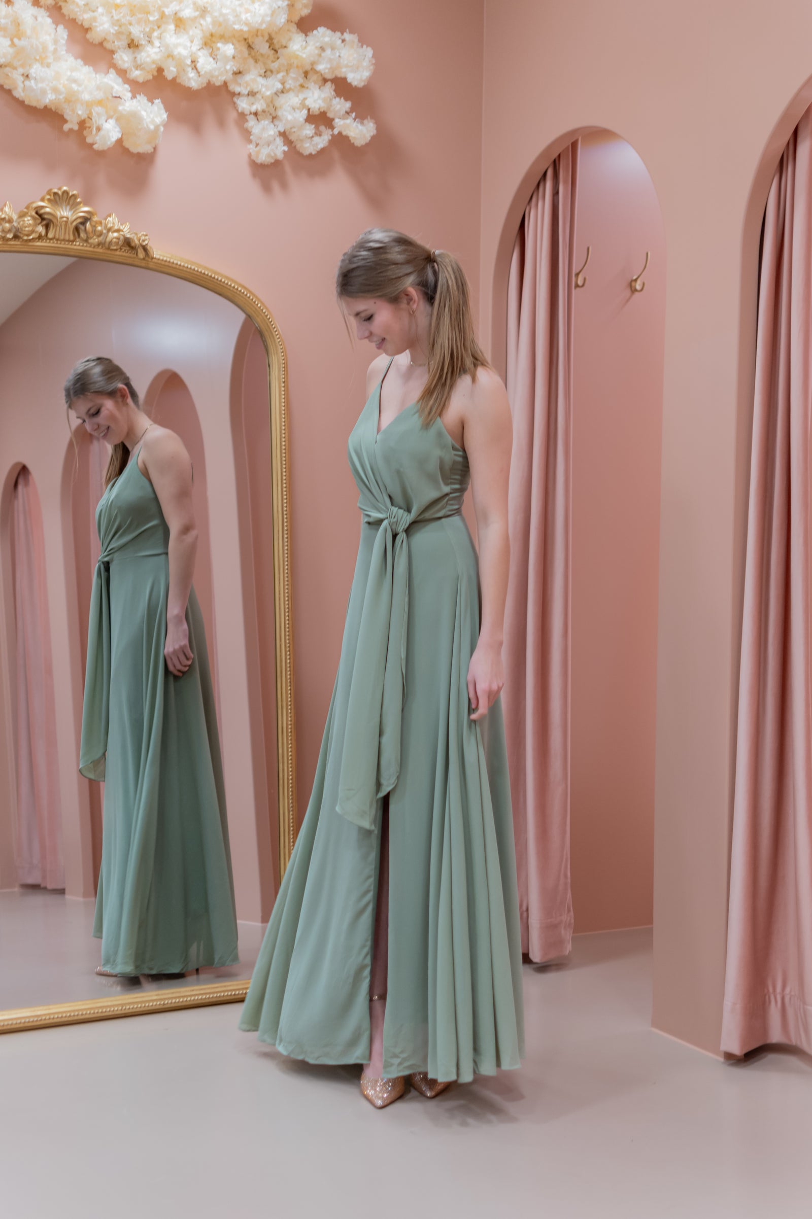 Simplicity Dress - Sage Mint Green