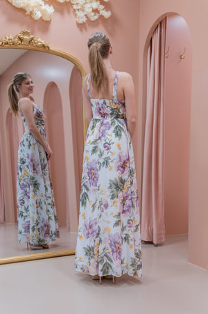 Meadow Dress - White Flower