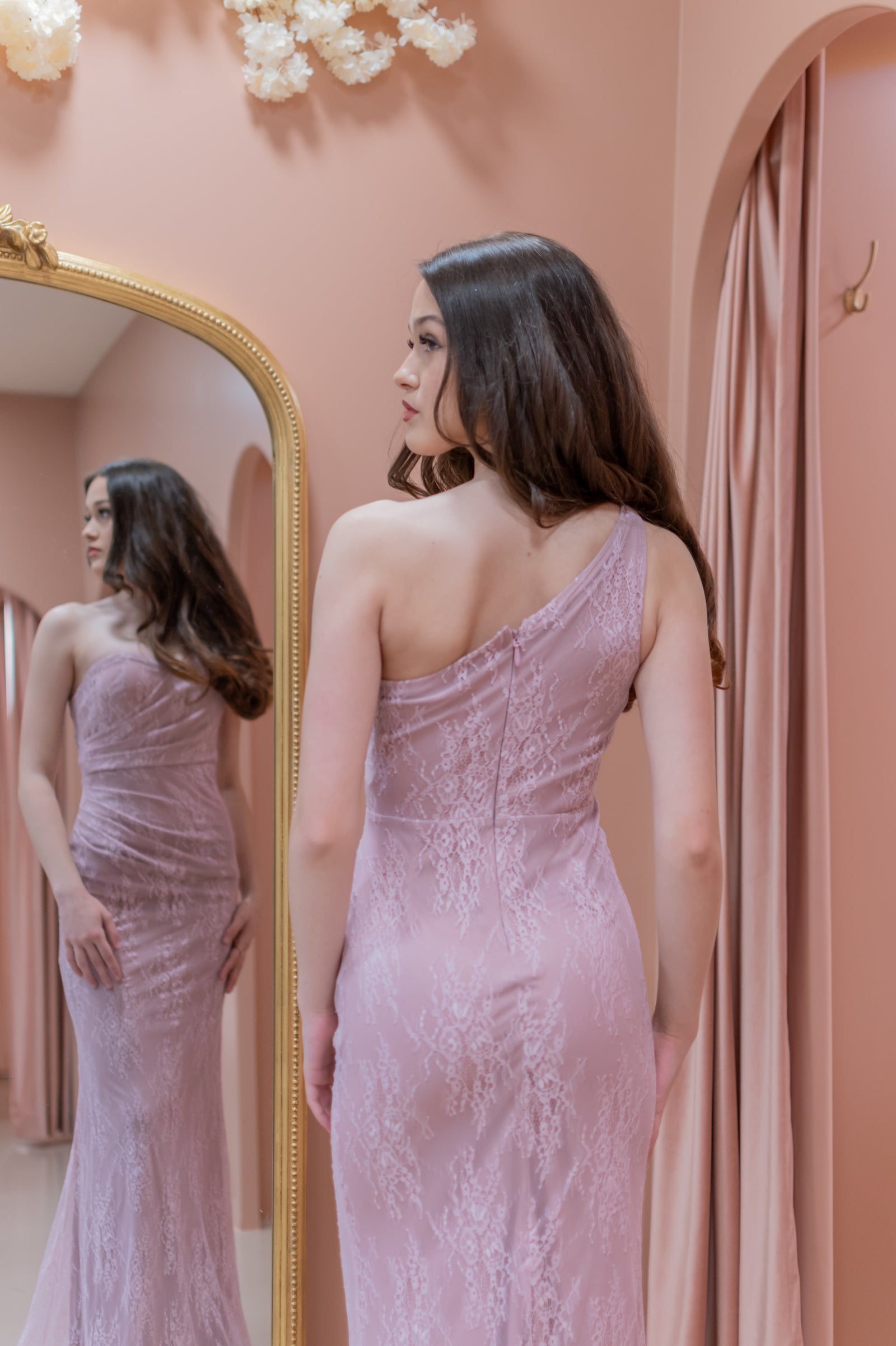 Chemistry Dress - Pink Lace